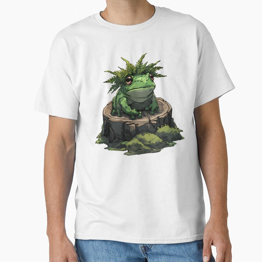 Frog Fern Crown Throne by IllumeInk