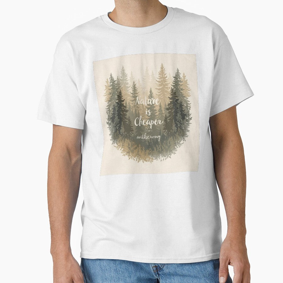 Nature Is Cheaper Than Therapy Forest light by Classy-Artist