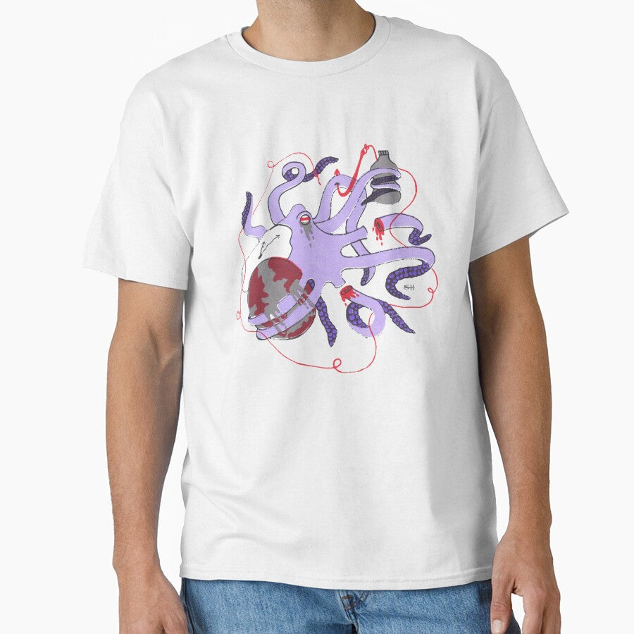 Ocean Awareness Octopus Purple Edition by Sara Head