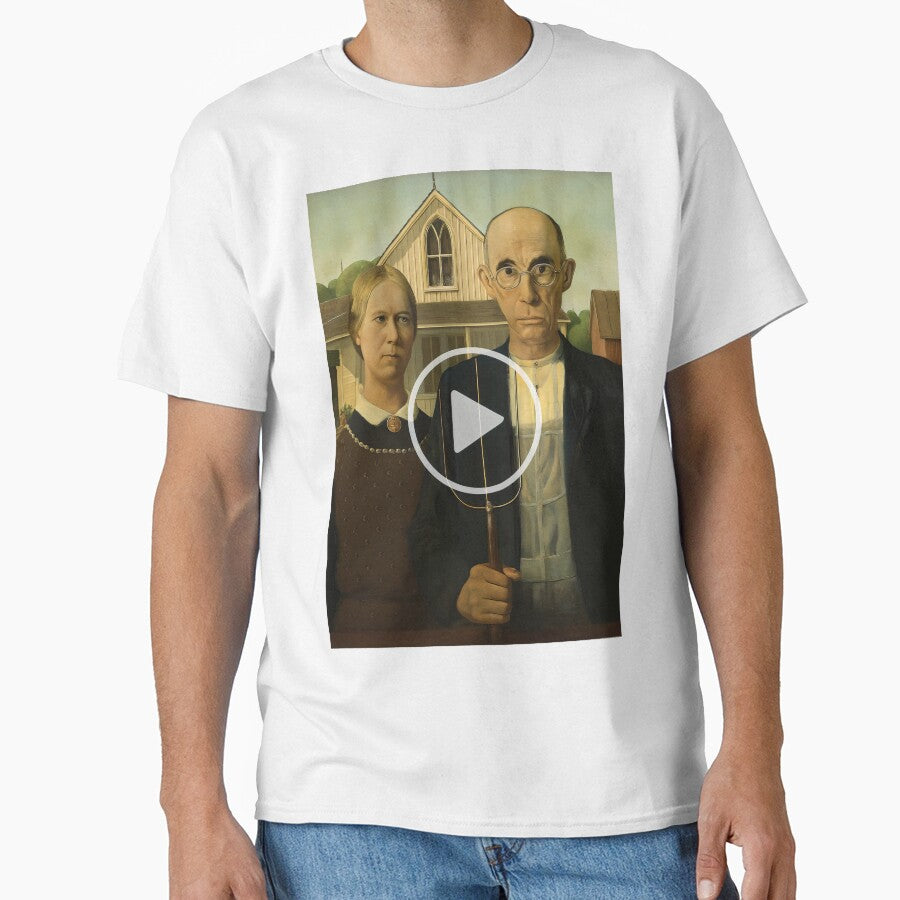 American Gothic Glitched – Art Meets Meme Culture by ShineEyePirate