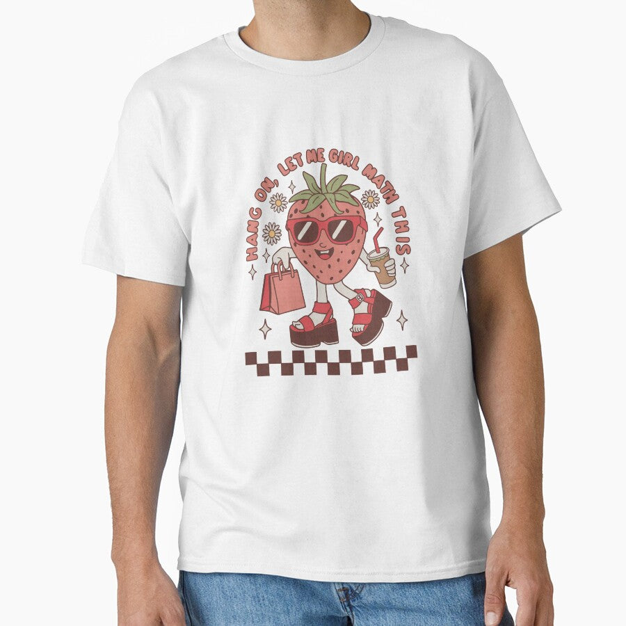 Hang on let me girl math this retro strawberry by FatBirdie
