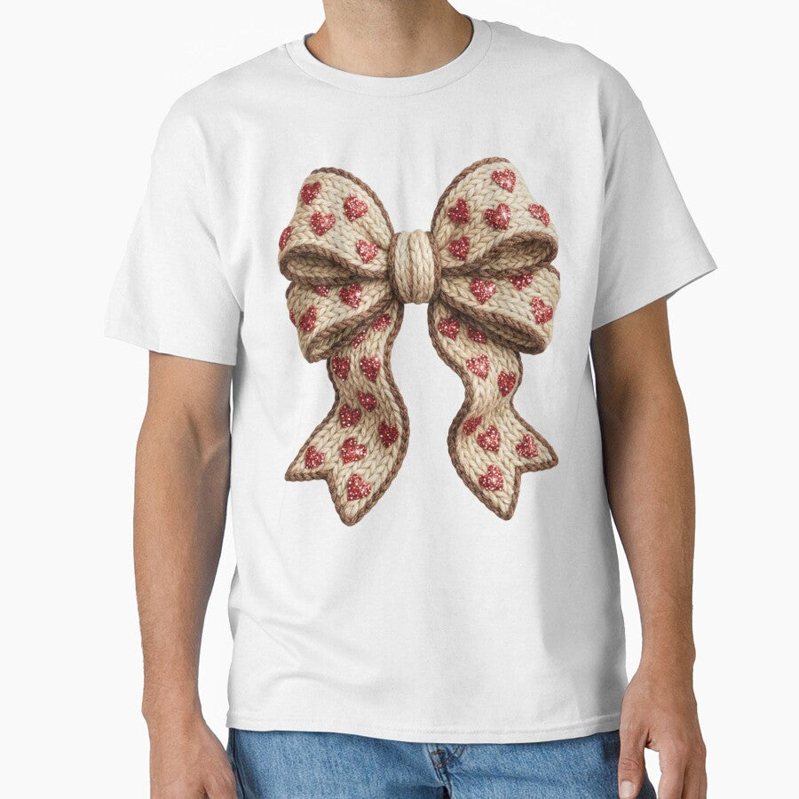 Faux Yarn Coquette Bow Valentine XOXO by minlik