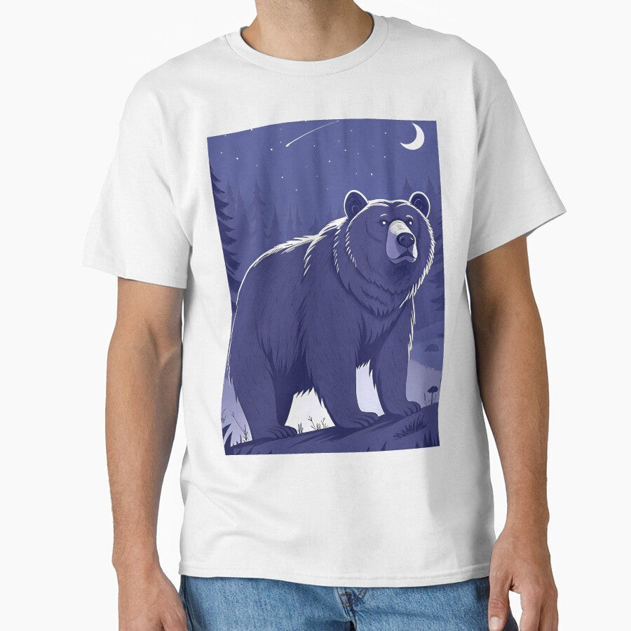 Moon Wildlife Illustrations Animal Art Nature Creature by ART ATTACK ZONE