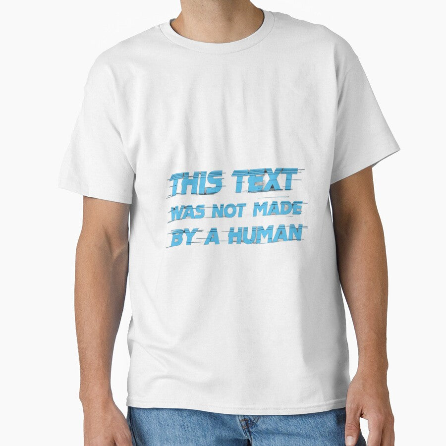 This Text Was Not Made by a Human by Imagequest