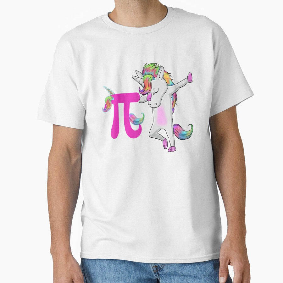 Happy Pi Day Funny Unicorn Dabbing Math For Girls by leeannoon