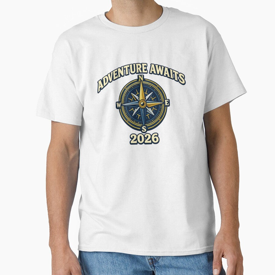 Adventure Awaits 2026 Graduation Compass by PunchDrop