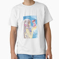 Gentle Sky Girl & Tiny Fairy Companion – Pastel Fantasy Anime Art by bunnyreeaa