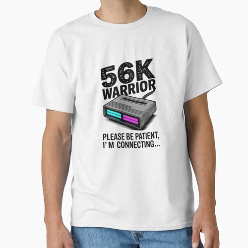 56K Warrior Vintage Modem Dial Up Internet by SplashTastic