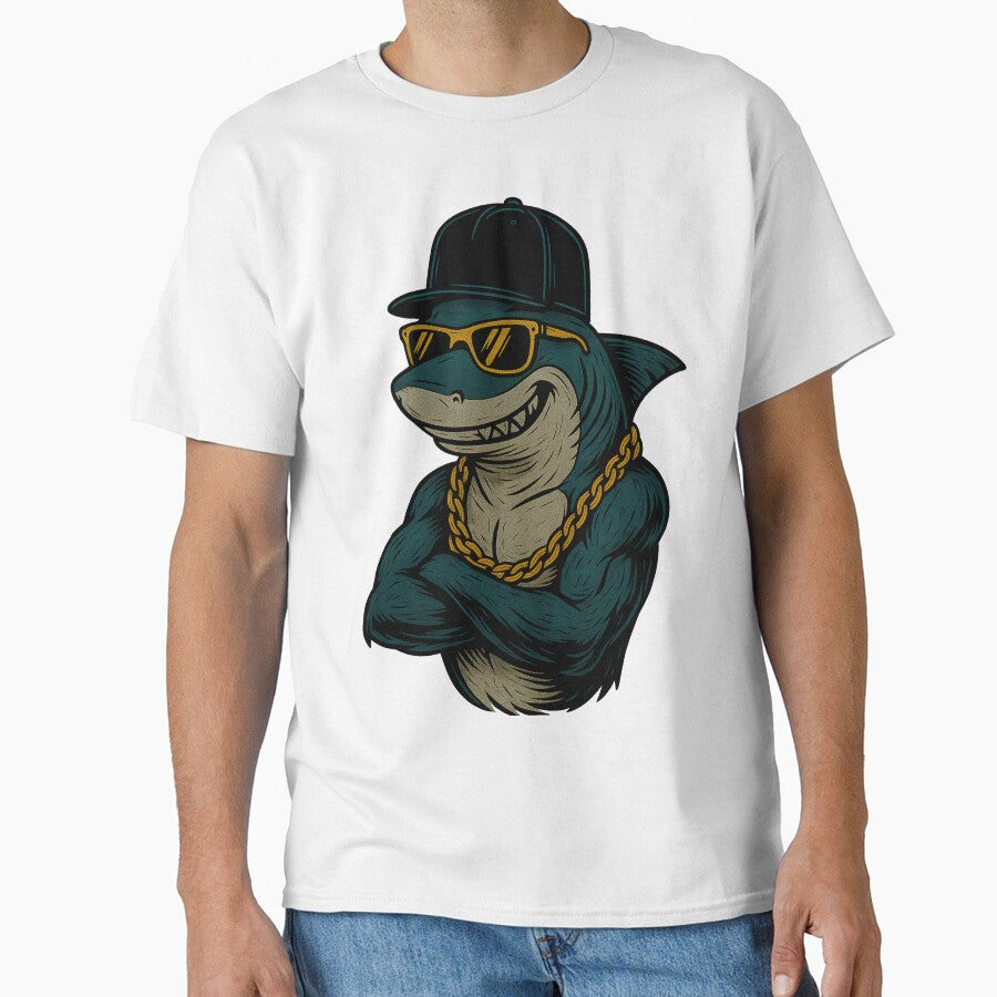 Cool Shark Streetwear by Mjonkey