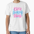 CEO Of Looking Busy! Pink Corporate Girlie by PMCreative