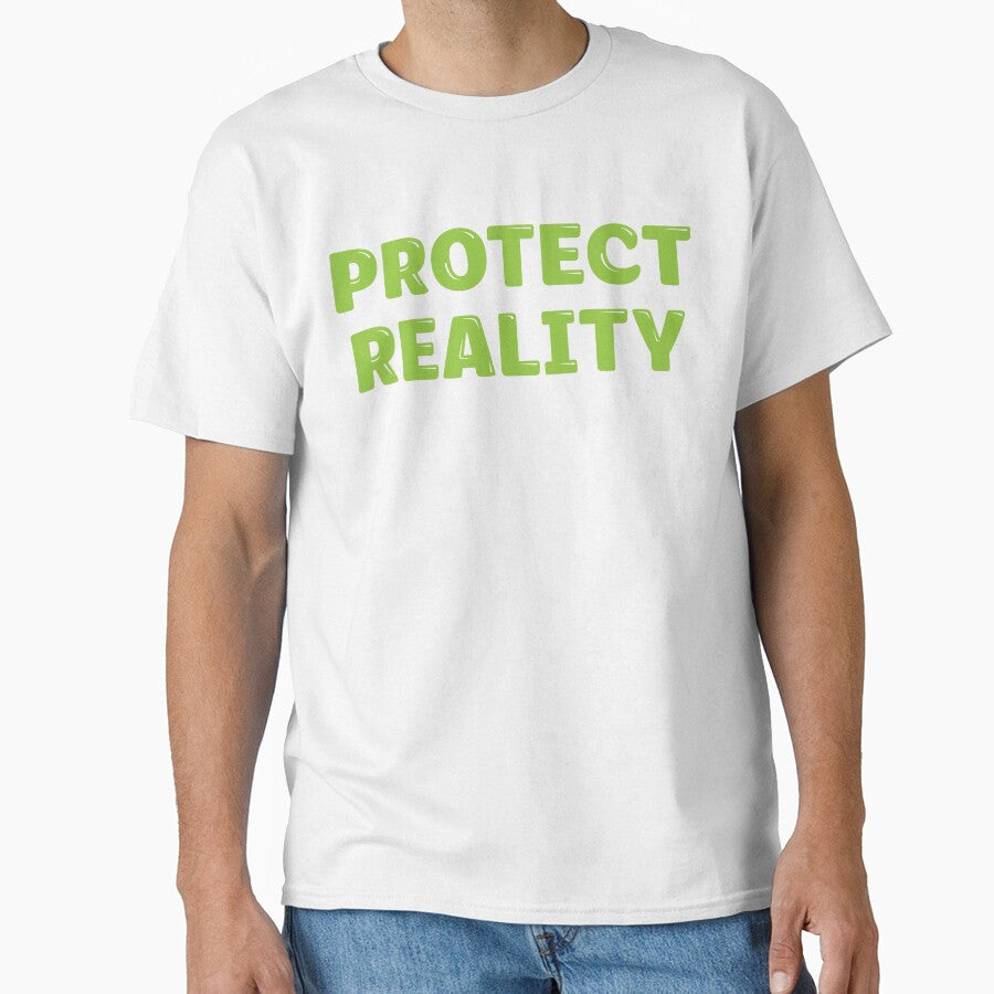 Protect Reality - Anti AI Design by Angela Dow