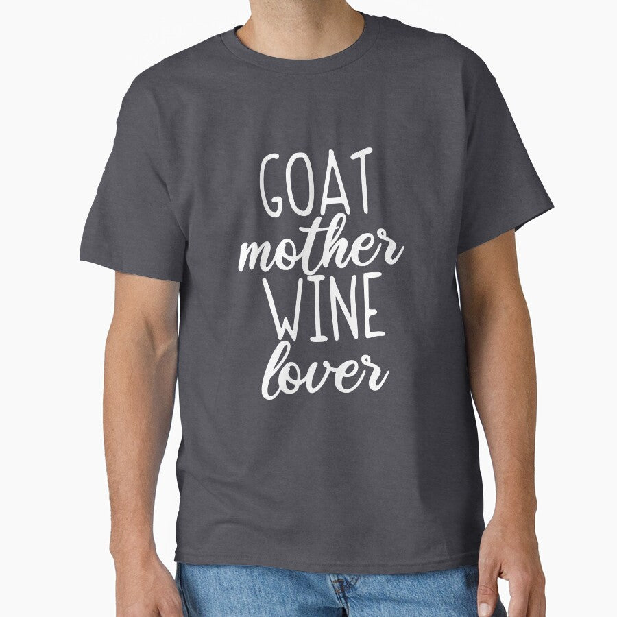 Goat Mom Mothers Day Goat Mother Wine Lover by yelly123