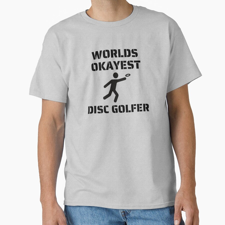 Worlds okayest disc golfer by Sweet Champagne Designs