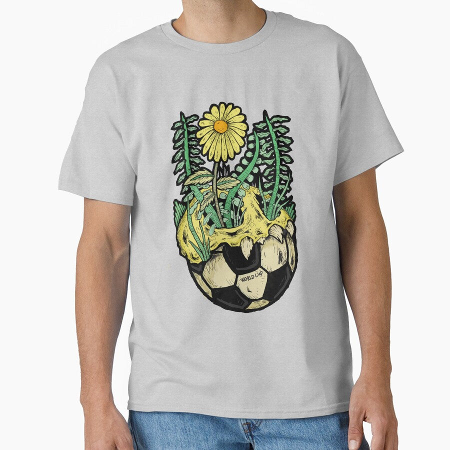 forever football fan skull and botany by delyo