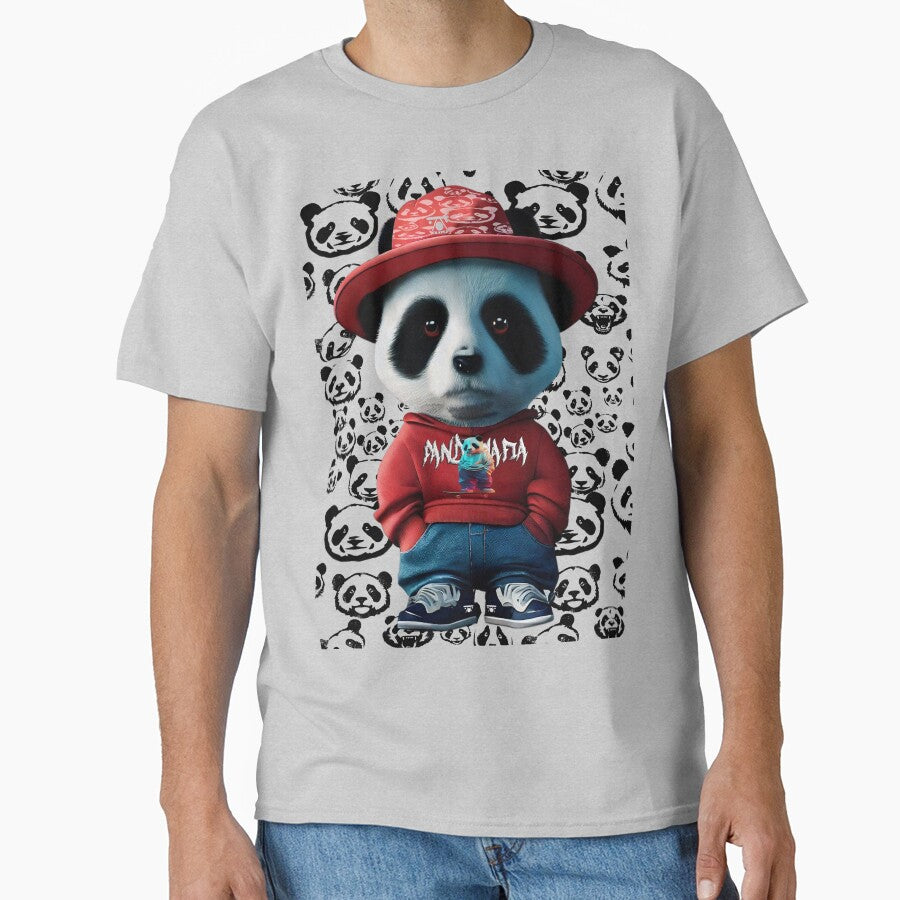 skater panda mafia style by SKAPER