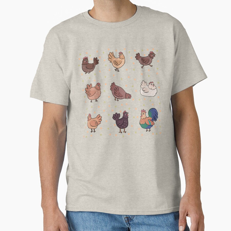 Chicken pack cute chickens chicks and rooster illustration for chickens loves by Yarafantasyart