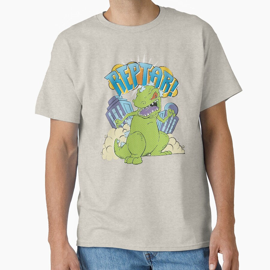 Rugrats Reptar City Destroyer Pop Art Poster by FifthSun