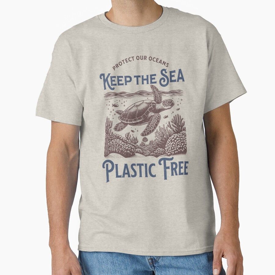 Keep the Sea Plastic Free | Ocean Conservation Design by FadedFrequency