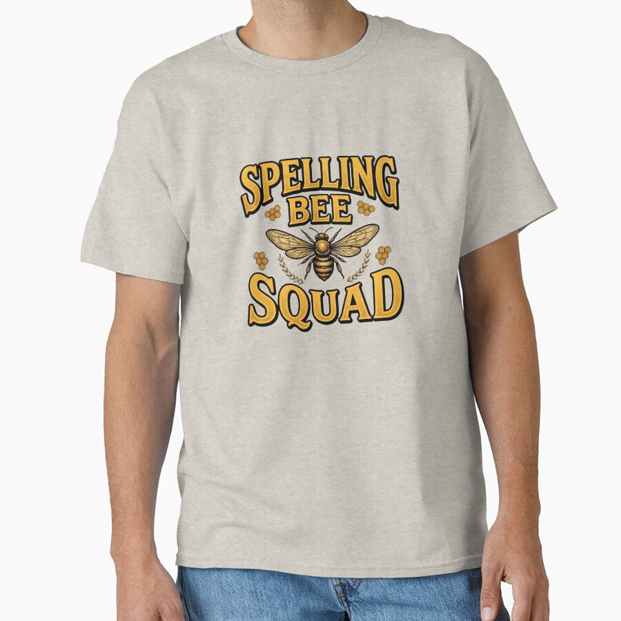 spelling bee squad cute teacher cartoon bee design by ArtDesignTp