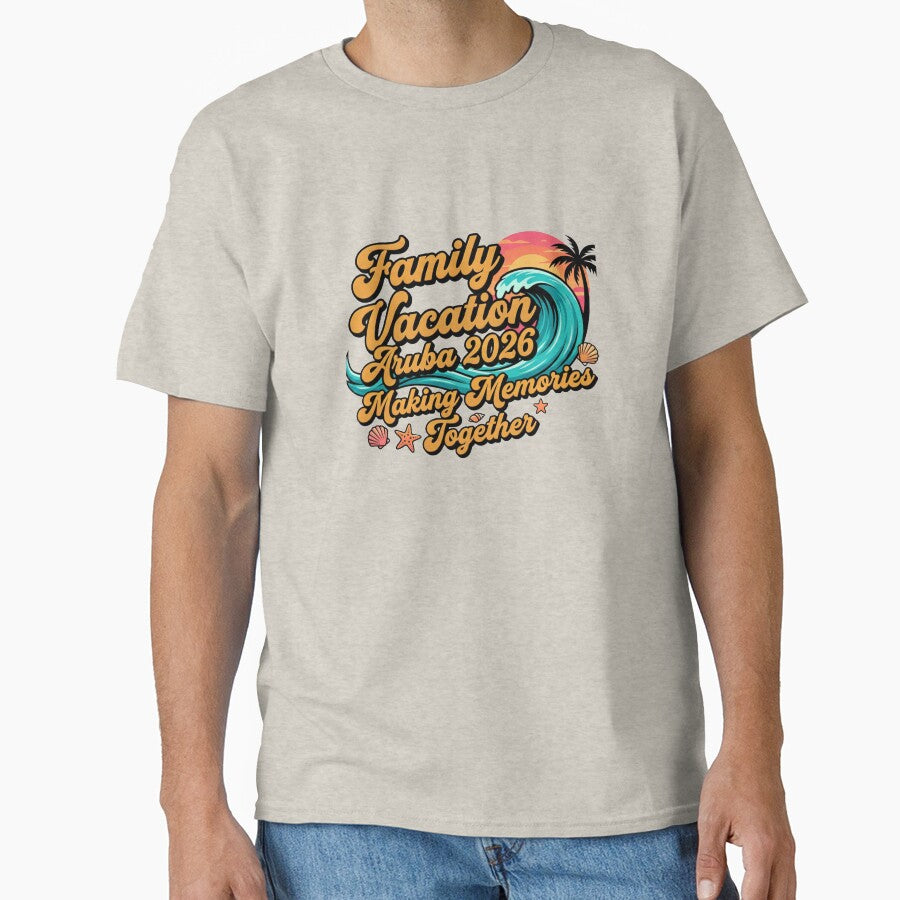 family trip aruba 2026 beach vibes matching design by ArtDesignTp