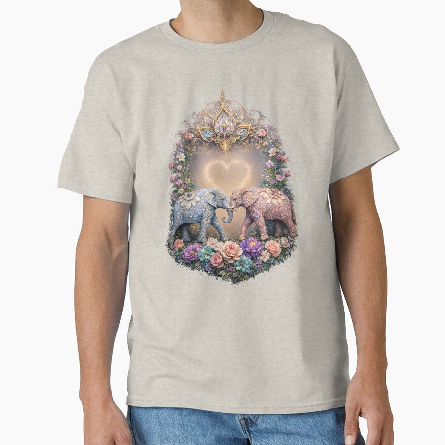 Spiritual Elephant Mandala Art and Love by V-ForAll