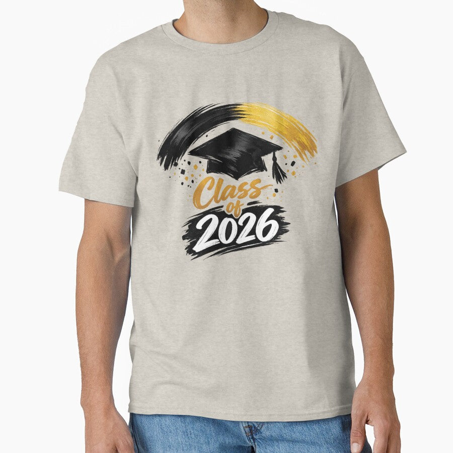 Bold Graduation Pride: Class of 2026 Design by Mindful56