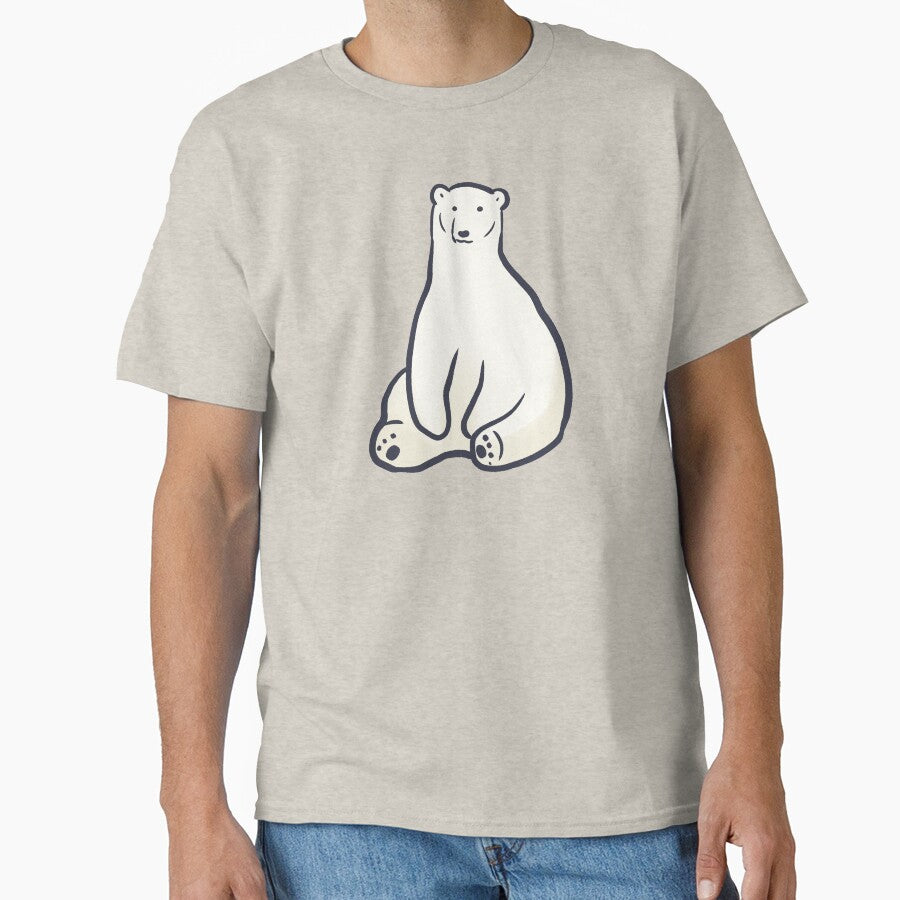 Cute Polar bear drawing by Mayarart