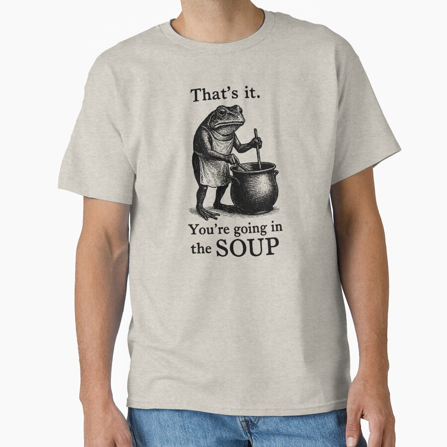 That's It You're Going in the Soup - Funny Frog by msmeylin