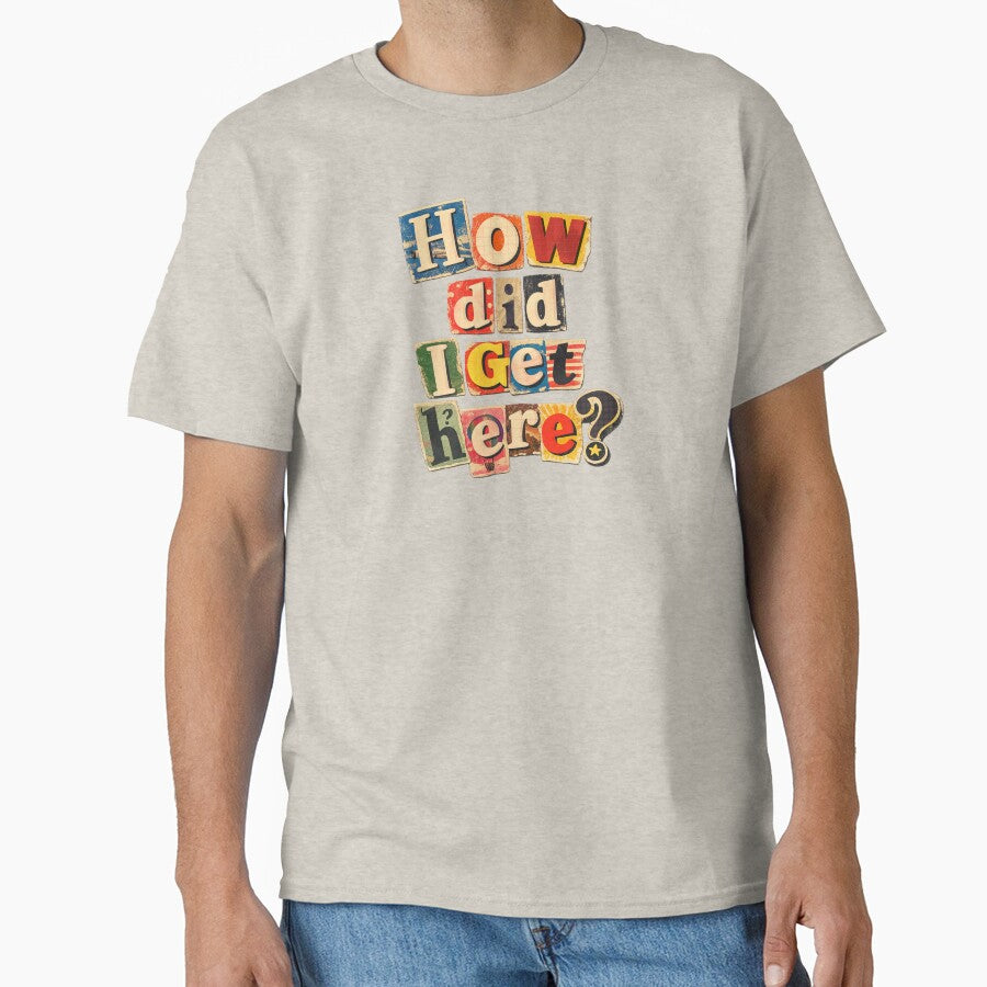 How Did I Get Here Collage Sticker by tviyluv