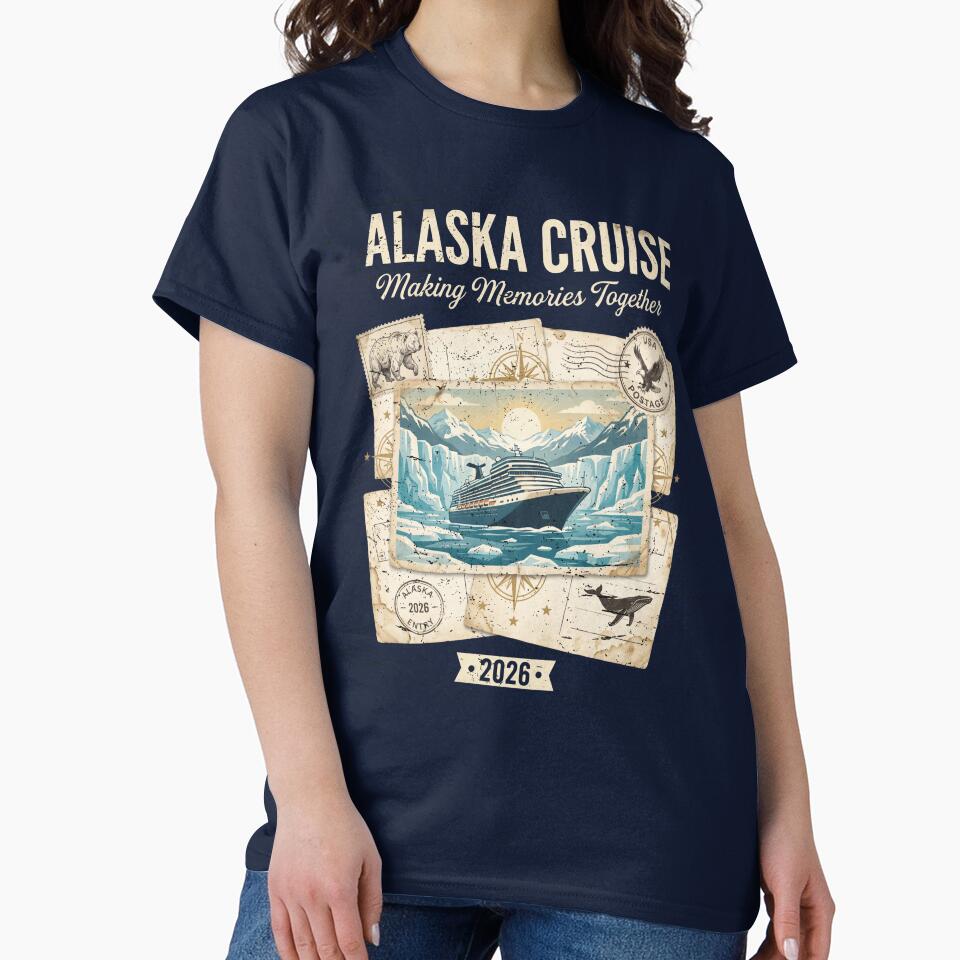 Alaska Cruise Family Matching Group Vacation 2026 Travel Design by NADIASHOP86