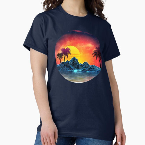80s retro aesthetic vaporwave sunset by AnnArtshock