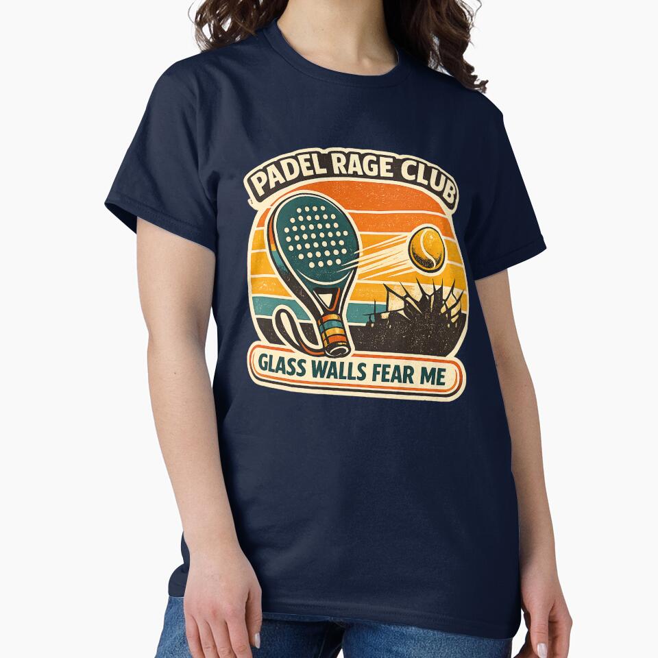 Padel Rage Club Glass Walls Fear Me by Concrete Coffee Studio