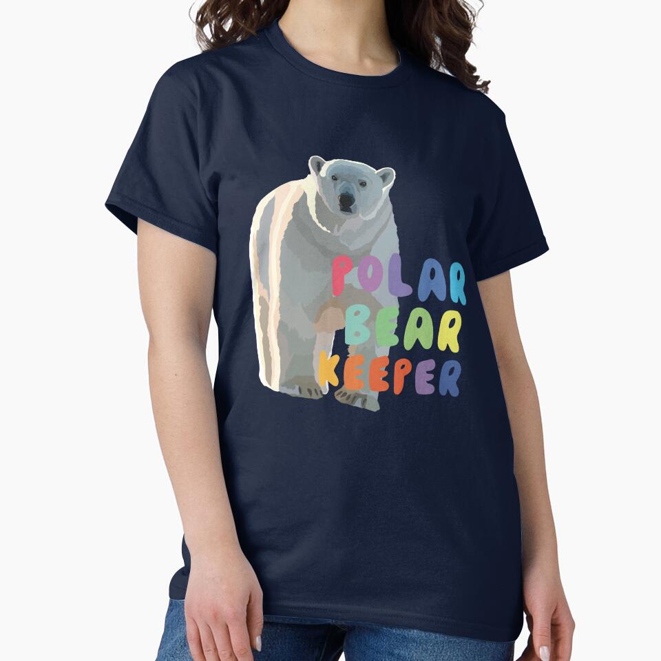 Polar Bear Keeper,Polar Bear Keeper Design – Dedicated Arctic Wildlife Care and Conservation Artwork by PrettylittlepastelUk