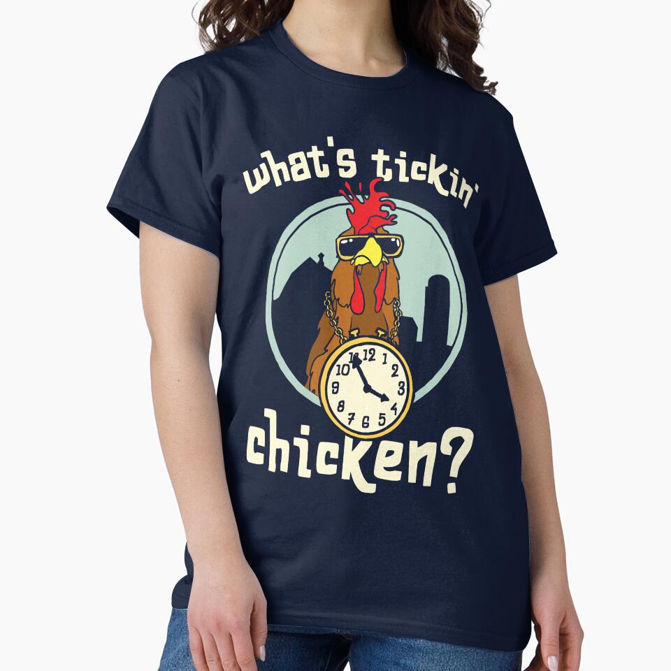 Funny Chicken Backyard Chicken Wearing Sunglasses by Huhnerdieb Apparel