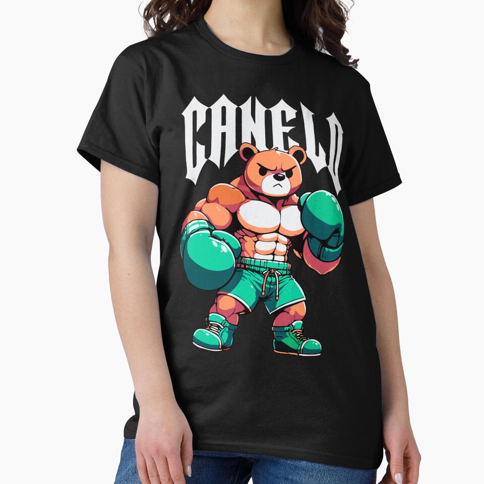 Canelo Bear Boxer Fashion Design by ASLdesigner