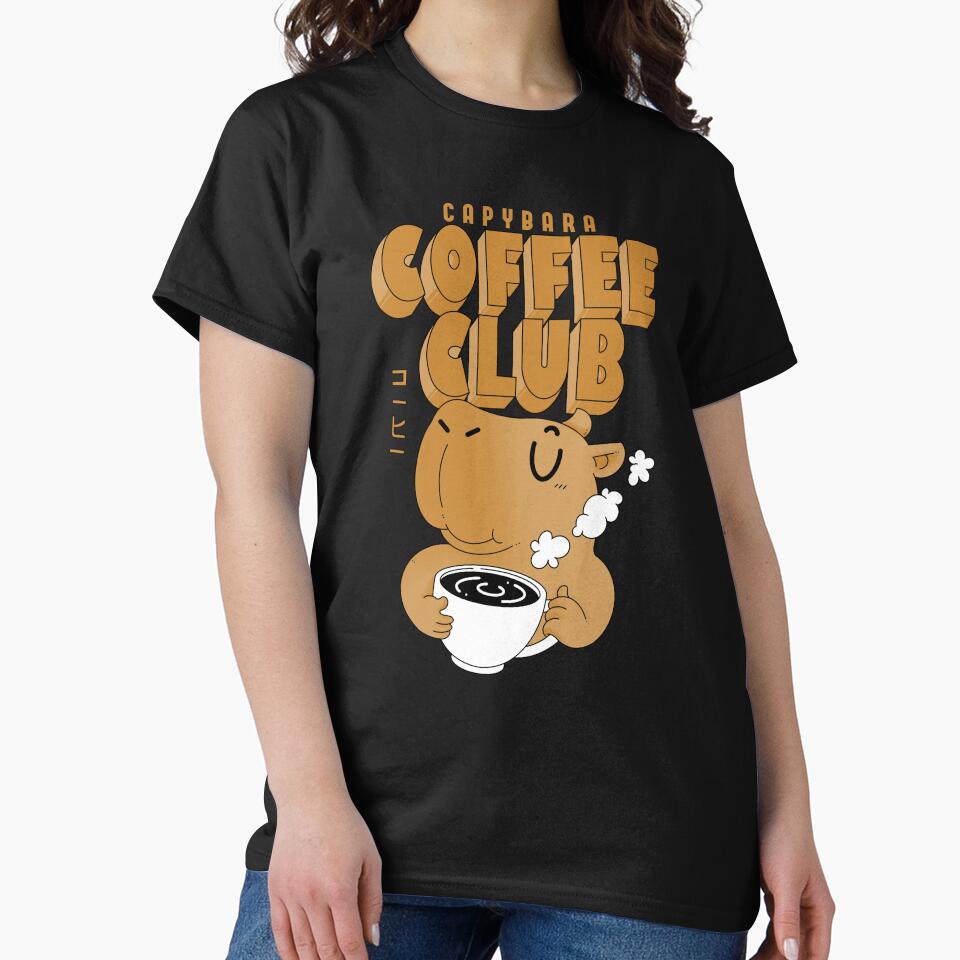 Capybara Coffee Club by Artthree