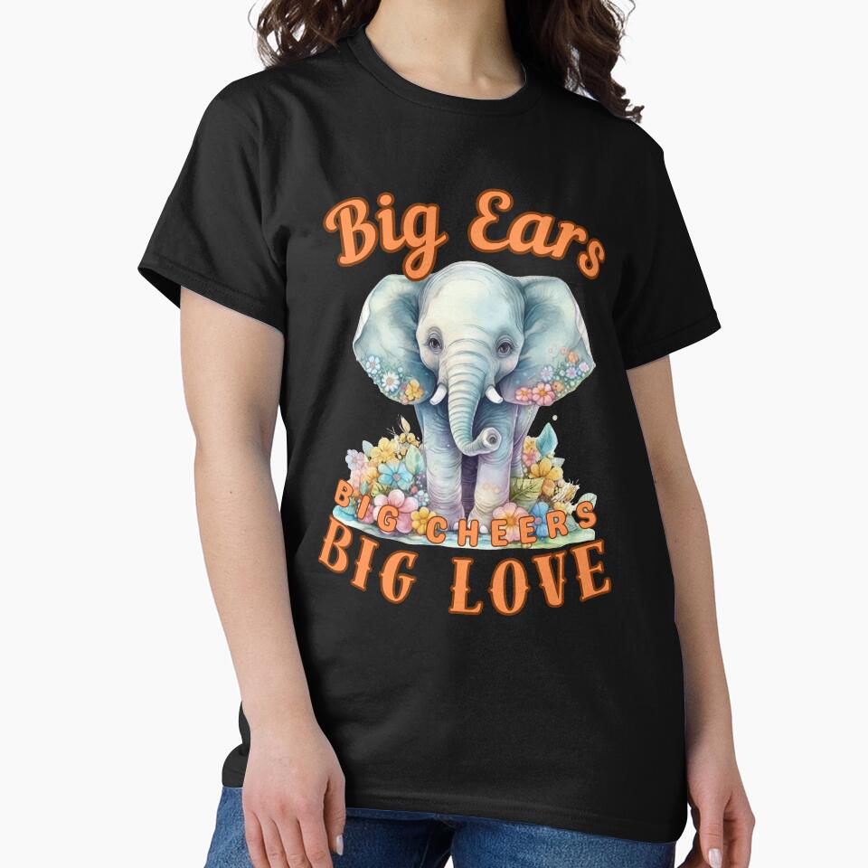 Big Ears, Big Cheers, Big Love. african elephant by ElephantVibes