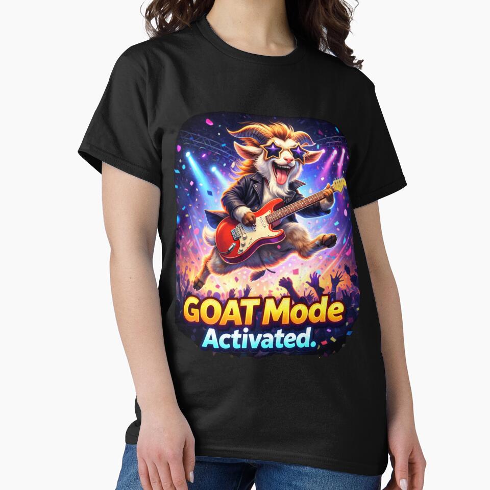 Rock Star Goat — “GOAT Mode Activated” by TTStudio