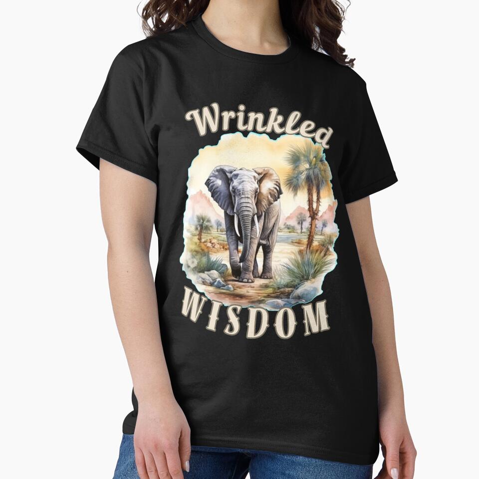 Wrinkled Wisdom. elephant quote by ElephantVibes