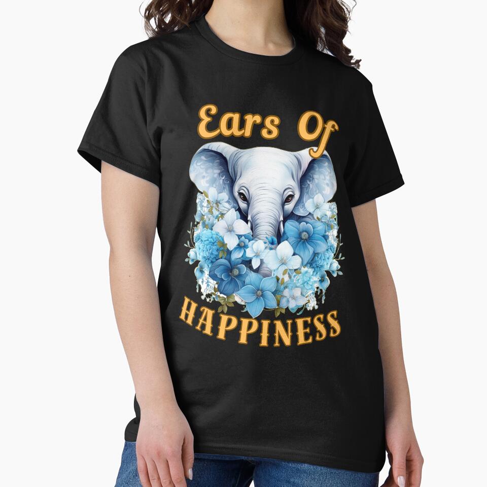 Ears Of Happiness. funny elephant by ElephantVibes