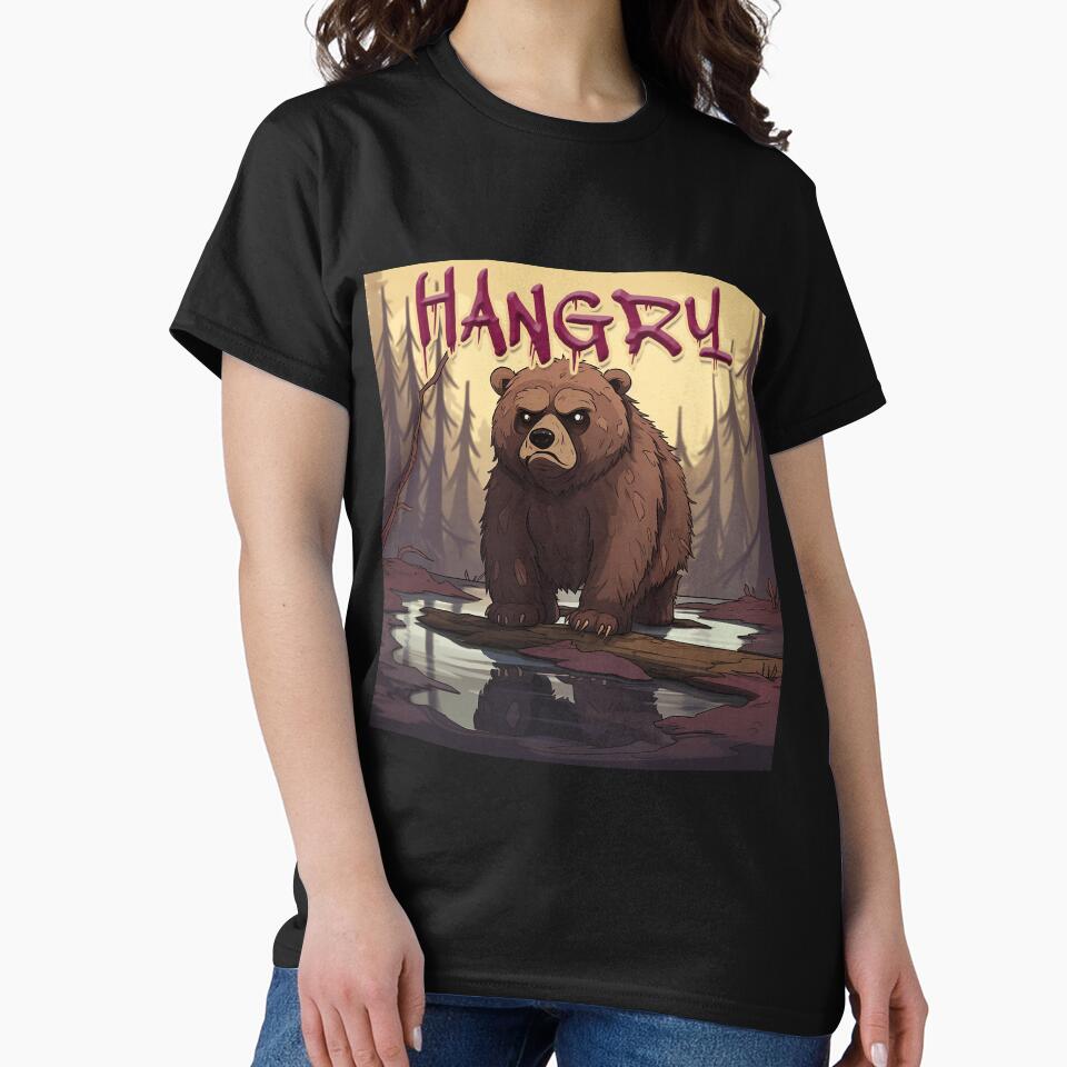 Bear: Hangry. by Bug & Brush