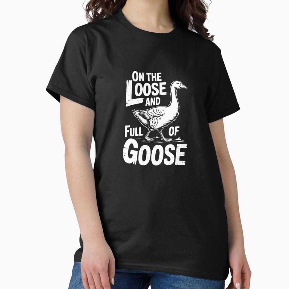 On The Loose And Full Of Goose by theartfulaspie