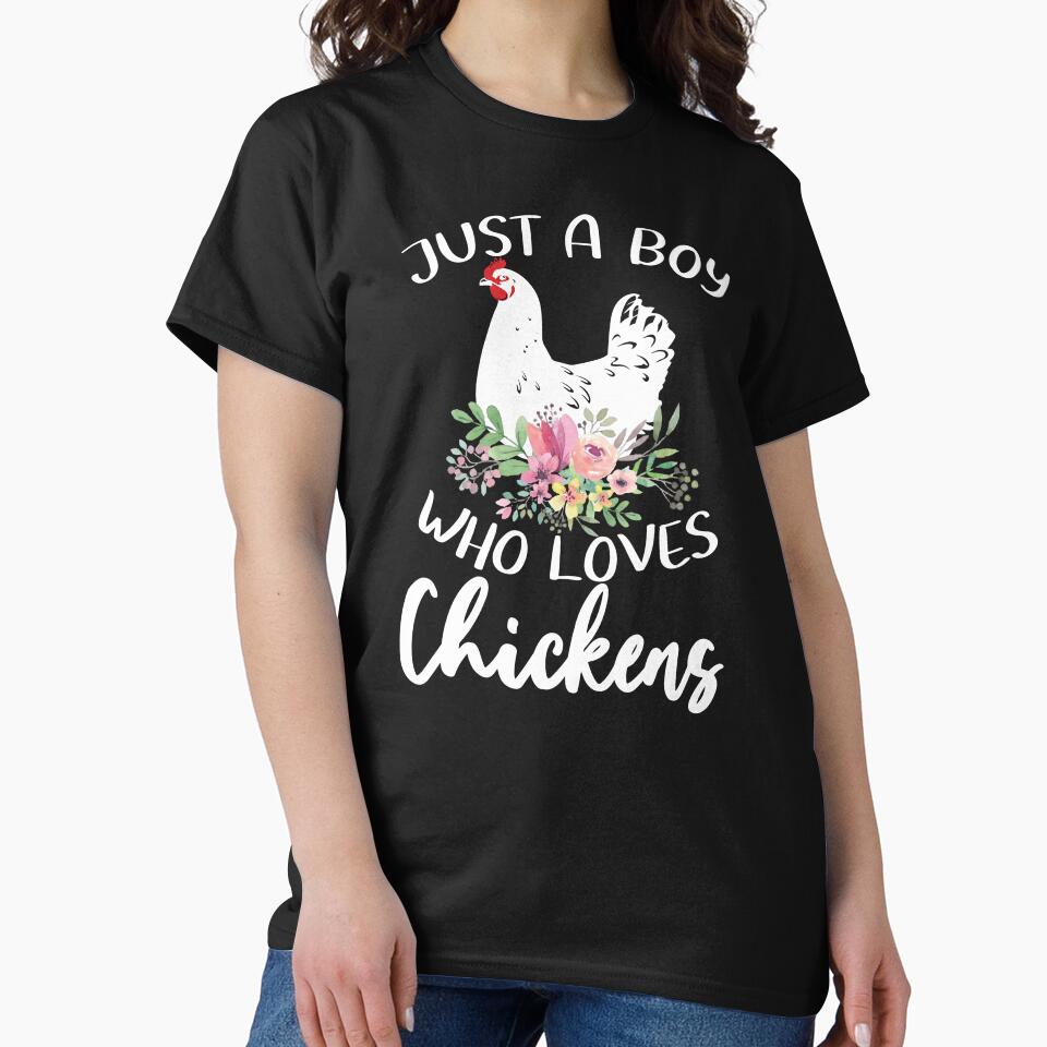Just A Boy Who Loves Chickens by SunsetGloww