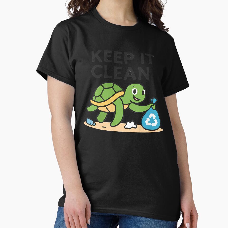 Keep It Clean Save The Turtles Eco by Nuvoro Eco Awareness