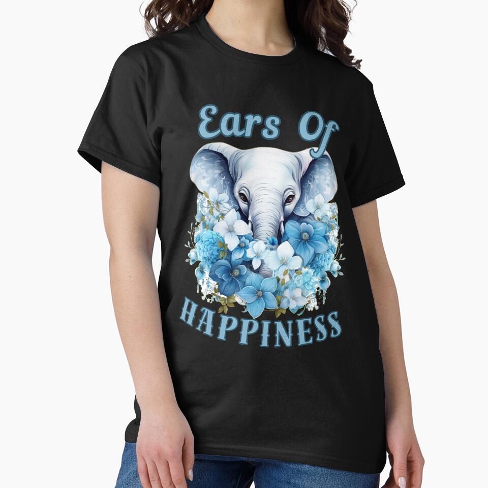 Ears Of Happiness. elephant portrait by ElephantVibes