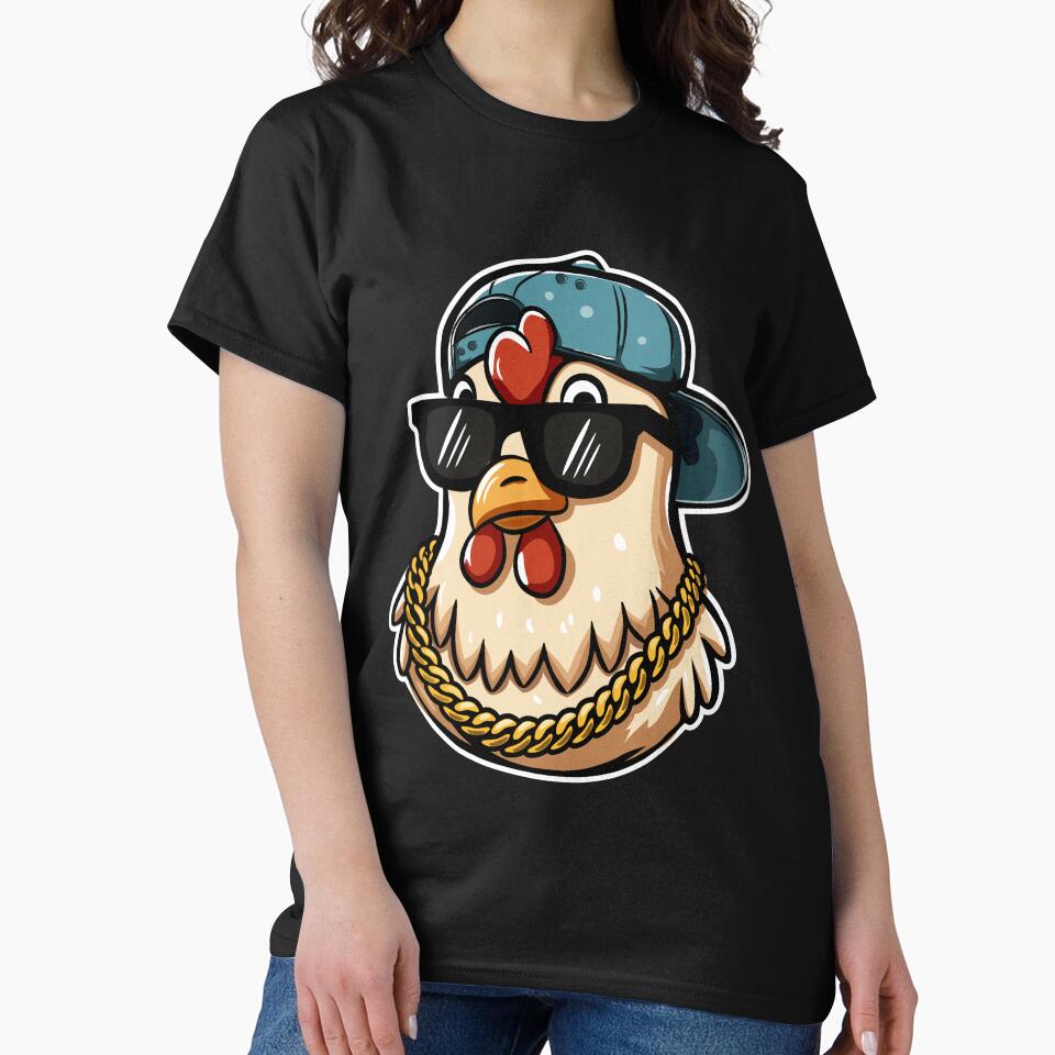 Funny Music Chicken Design for Chicken Lovers by Designer-Girl