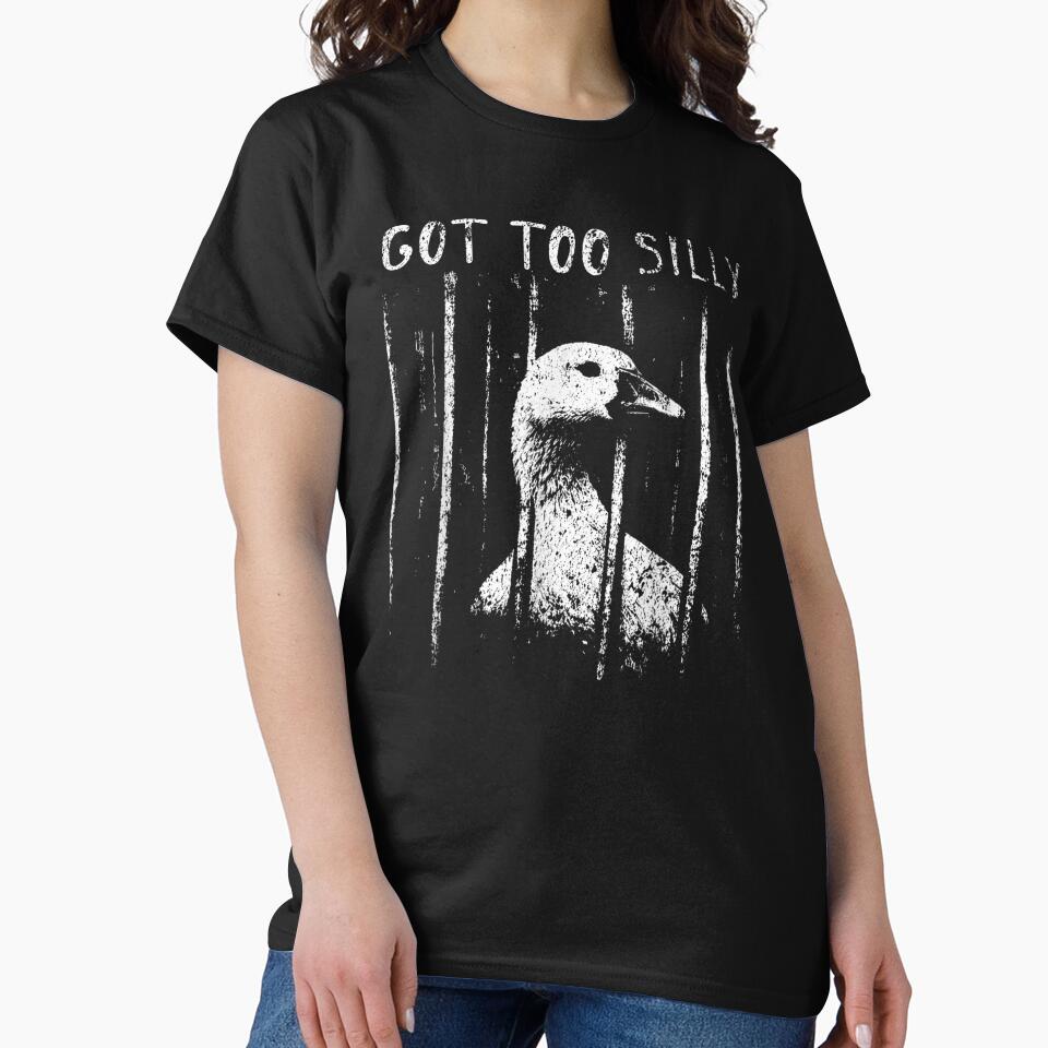 Got Too Silly Silly Goose In Prison Bar Vintage Aesthetic Design by DonnaLoly
