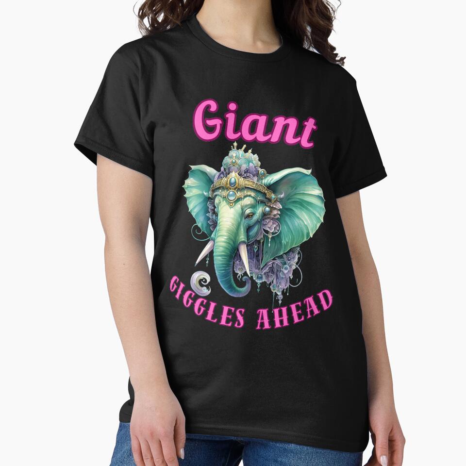 Giant Giggles Ahead. elephant head by ElephantVibes