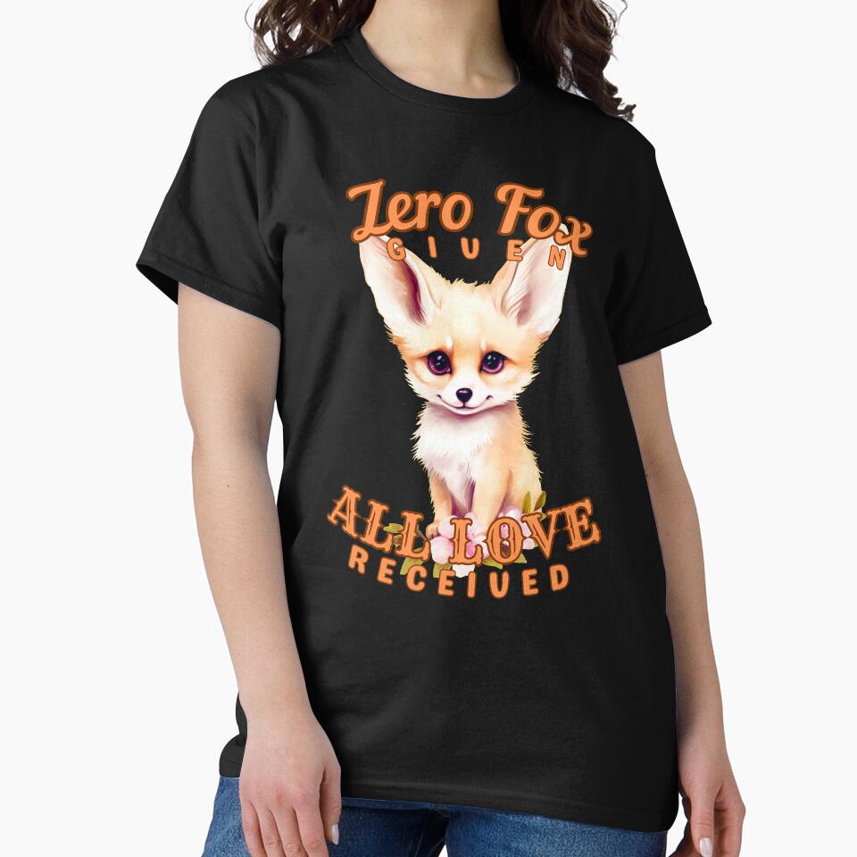 Zero Fox Given, All Love Received. fox watercolor by FoxVibes