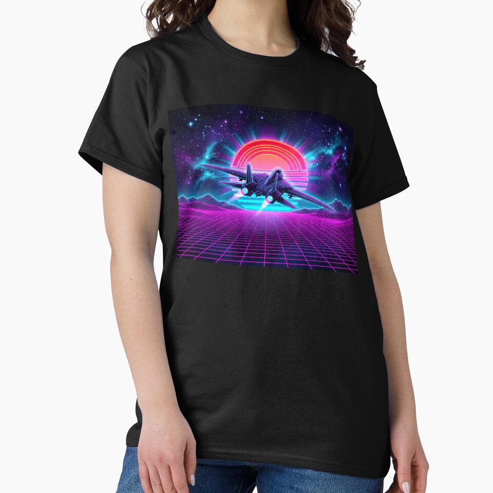 Synthwave Fighter Jet by Design-Illusi0n